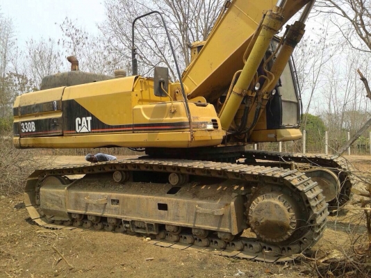 ขายรถแบ็คโฮ CAT 330B ไฟฟ้าครบ เครื่องเดิม ปั๊มเดิม เอกสารสัญญาซื้อขาย