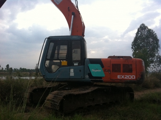 ขายด่วน แบ็คโฮ HITACHI EX200-3 ไฟฟ้าเต็ม เล่มทะเบียน ภาษีเต็ม สภาพพร้อมใช้งาน ขายด่วน แบ็คโฮ HITACHI EX200-3 ไฟฟ้าเต็ม เล่มทะเบียน ภาษีเต็ม สภาพพร้อมใช้งาน