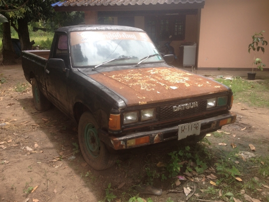 ขายดัสสัน 620 แปลงเป็น720ราคาตัดครับ 25000บาท มีเล่มพร้อมชุดโอน