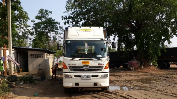 HINO 344 เพิ่มเพลาหน้า พ่วงดัมพ์ คอกเกษตร แม่ลูก 3,200,000 HINO 344 เพิ่มเพลาหน้า พ่วงดัมพ์ คอกเกษตร แม่ลูก 3,200,000