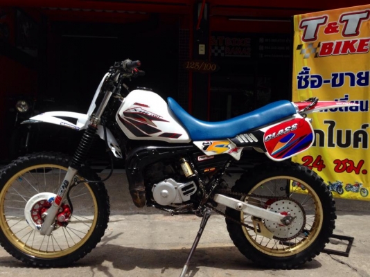 ต้ำพระราม2ขาย YAMAHA DT 200CC ปี1995ทะเบียนแท้ๆโอนขนส่ง2จังหวะ1สูบแต่งแนวมอเตอร์ครอส ต้ำพระราม2ขาย YAMAHA DT 200CC ปี1995ทะเบียนแท้ๆโอนขนส่ง2จังหวะ1สูบแต่งแนวมอเตอร์ครอส
