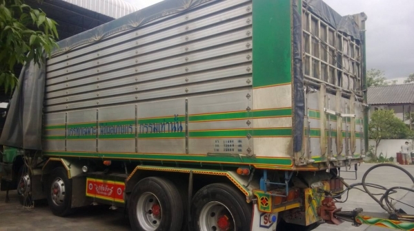 ขายรถพ่วง 20 ล้อ 2 เพลา แม่-ลูก กระบะเนียมคอกเกษตรดั้ม อู่.ซุ่นชัย PROFIA-K13C รถสวยมากๆ ราคาย้อมๆสนใจโทยเลย