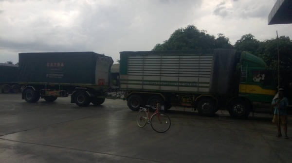 ขายรถพ่วง 20 ล้อ 2 เพลา แม่-ลูก กระบะเนียมคอกเกษตรดั้ม อู่.ซุ่นชัย PROFIA-K13C รถสวยมากๆ ราคาย้อมๆสนใจโทยเลย