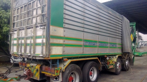 ขายรถพ่วง 20 ล้อ 2 เพลา แม่-ลูก กระบะเนียมคอกเกษตรดั้ม อู่.ซุ่นชัย PROFIA-K13C รถสวยมากๆ ราคาย้อมๆสนใจโทยเลย