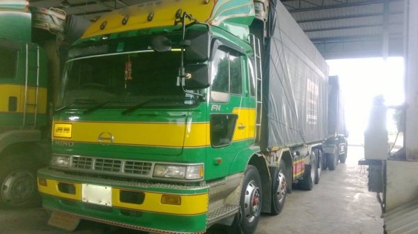 ขายรถพ่วง 20 ล้อ 2 เพลา แม่-ลูก กระบะเนียมคอกเกษตรดั้ม อู่.ซุ่นชัย PROFIA-K13C รถสวยมากๆ ราคาย้อมๆสนใจโทยเลย