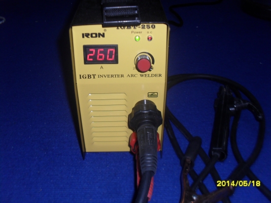 เครื่องเชื่อม inverter ขนาด 250 amp น้ำหนัก 3 kg เชื่อมได้ถึง 4 มิล จิ๋วแต่แจ๋ว