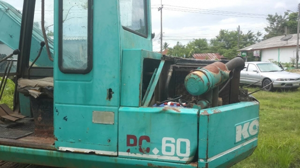 ขายโคมัสซุ PC60-5 พร้อมใช้งาน ราคา  350,000 บาท  เป็นรถเก่านอกใช้มา 5 ปี  ขายตามสภาพเครื่องเดิมปั้มเดิม ตัวเดินเพิ่งเปลี่ยนใหม่ ปั้มซ่อมเรียบร้อยแล้วครับ เร็วแรง มาทดลองได้ครับ ประตูและฝาครอบเครื่องอยู่ครบครับ