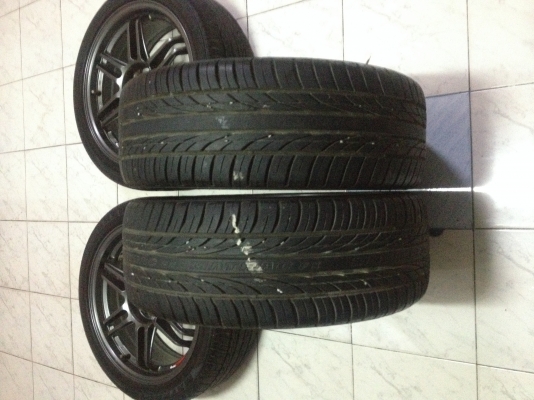 ขายแม็ก ขอบ17กว้าง7 พร้อมยางmatrac fx marshal 205 45 17 ปี2011 จำนวน1ชุด พร้องใช้งาน ราคา11000บาท โทร0924462525โส กทม