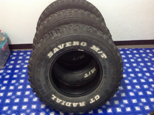 ยาง 4x4 SAVERO M/T ขนาด 265/75R 16 สภาพใหม่ ยาง 4x4 SAVERO M/T ขนาด 265/75R 16 สภาพใหม่