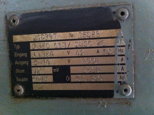 ขายหม้อแปลงกำลังแอมป์ 2,500 A