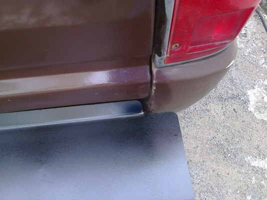 ขายกันชนหลังทำจากเหล็กหนาใส่กระบะฮีโร่ ม้ากระโดด