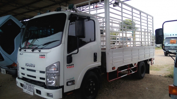 6 ล้อกลาง  *Euro.3*  ISUZU  NMR  130 แรงม้า+คอมมอนเรว *ยาว 4.30ม.* รถสวยเดิม+สวยจริง *รถห้างแท้* มีเล่มพร้อมโอน