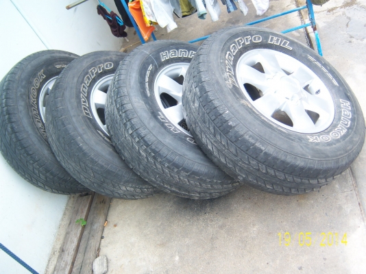 แม็กพร้อมยาง 265 70 1ชุด