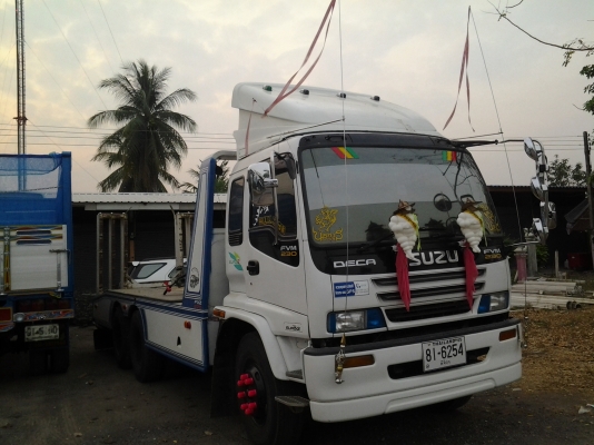 ขายด่วน ISUZU FVM 195 Hp กระบะบรรทุกรถเกี่ยวงามๆครับ(ทีมงานรถคุณภาพ)