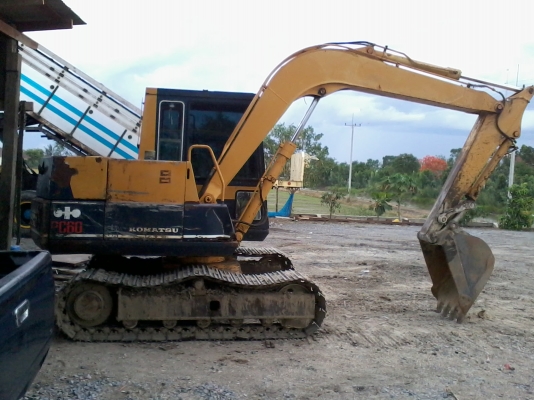 แบคโฮ komatsu pc 60-5 สภาพสวย