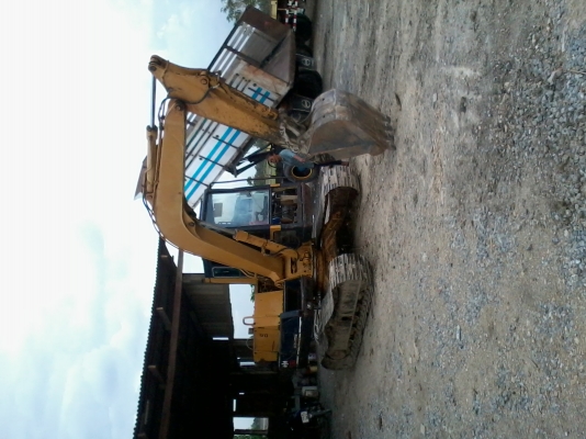 แบคโฮ komatsu pc 60-5 สภาพสวย แบคโฮ komatsu pc 60-5 สภาพสวย