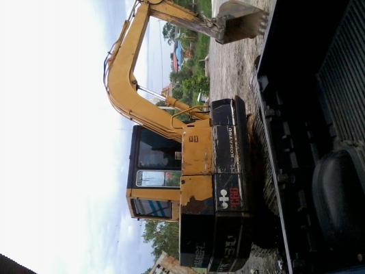 แบคโฮ komatsu pc 60-5 สภาพสวย แบคโฮ komatsu pc 60-5 สภาพสวย