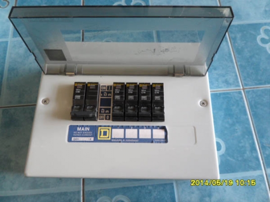 ขายตู้โหลด Square D พร้อม Breaker Square D