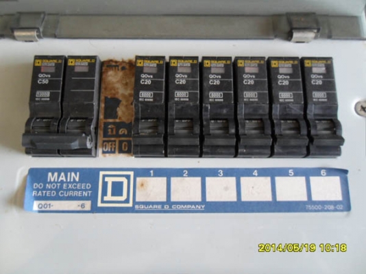 ขายตู้โหลด Square D พร้อม Breaker Square D