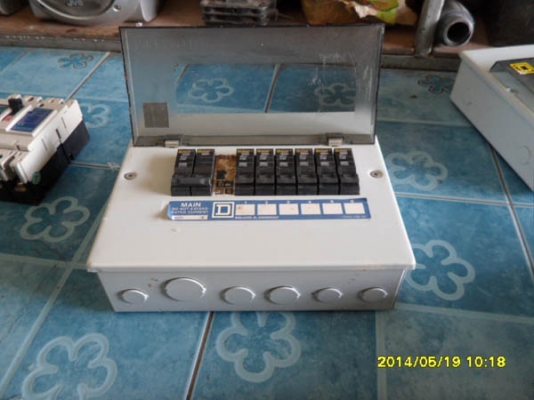 ขายตู้โหลด Square D พร้อม Breaker Square D