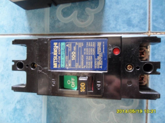 เมนเบรกเกอร์ Mitsubishi 100A singal phase