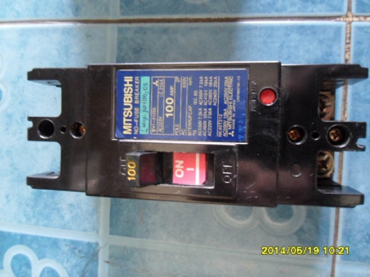 เมนเบรกเกอร์ Mitsubishi 100A singal phase