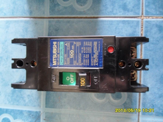 เมนเบรกเกอร์ Mitsubishi 100A singal phase
