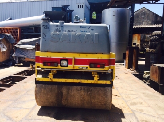 รถบดสั่นสะเทือน 3.5 ตัน Sakai SW350 สภาพเดิมๆ เนี๊ยบ สวย นำเข้าจากญี่ปุ่น 091 695-6445