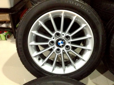แม็กซ์BMW 16 นิ้ว ใส่ซีรีย์ 5 สวยพร้อมยางดอกลึกทั้งชุด ตจว ส่งฟรีครับ