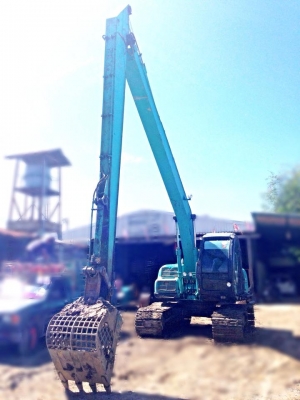 รถแบคโฮ sk 100-3 บูมยาว สนใจโทร 092-3309229 อี๊ด สองห้อง