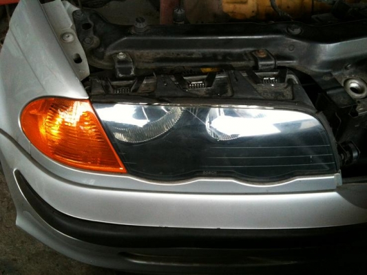 ขาย หน้าตัด E46 สภาพสวยคับ  พร้อม แก้ม ฝากระโปรงหน้า