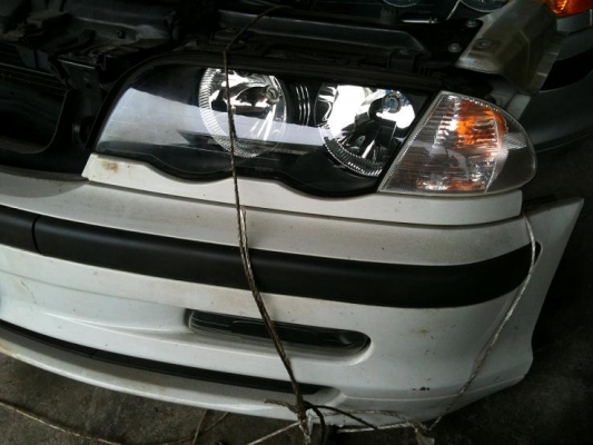 ขาย หน้าตัด E46 สภาพสวยคับ  พร้อม แก้ม ฝากระโปรงหน้า