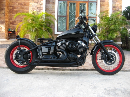 yamaha dragstar 400 แต่งแนว BOBBER