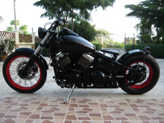 yamaha dragstar 400 แต่งแนว BOBBER