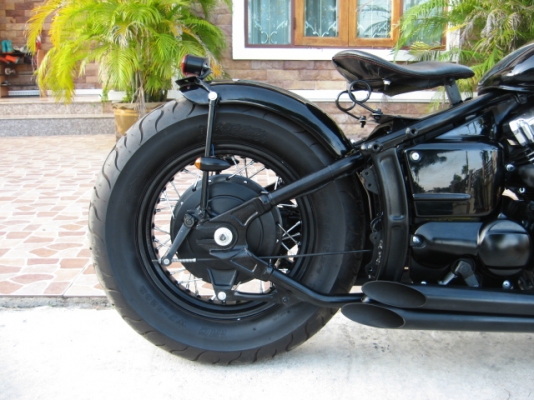 yamaha dragstar 400 แต่งแนว BOBBER