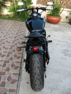 yamaha dragstar 400 แต่งแนว BOBBER