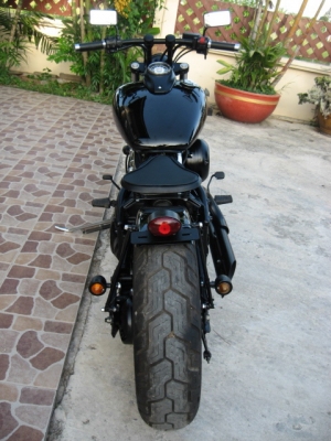 yamaha dragstar 400 แต่งแนว BOBBER