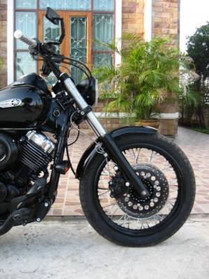 yamaha dragstar 400 แต่งแนว BOBBER