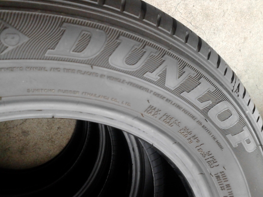 195/60R15 ยางDUNLOP TOURIN สภาพใหม่ๆ ไม่มีปะ ชุด 4 เส้น TEL.081-427-3941 195/60R15 ยางDUNLOP TOURIN สภาพใหม่ๆ ไม่มีปะ ชุด 4 เส้น TEL.081-427-3941