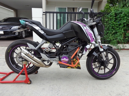 ขายดาวน์  KTM DUKE 200 ABS ปี2013 ราคา 45,000 บาท