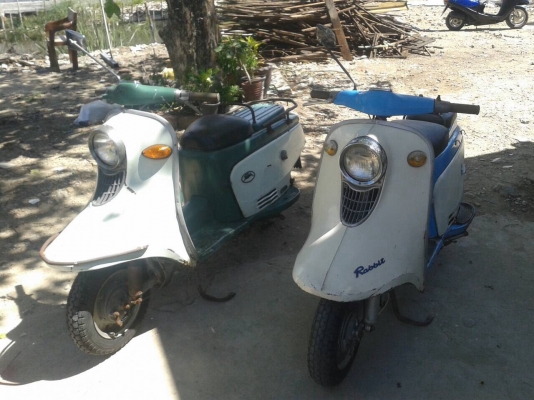 ขายfujirabbit s301-125cc ปี1964 มีอินวอยร์แท้