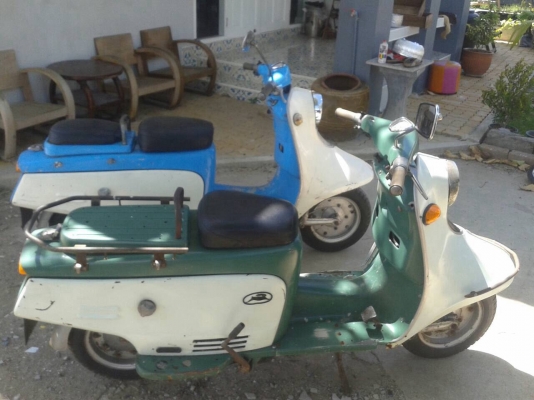 ขายfujirabbit s301-125cc ปี1964 มีอินวอยร์แท้