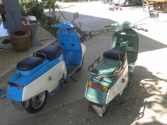 ขายfujirabbit s301-125cc ปี1964 มีอินวอยร์แท้