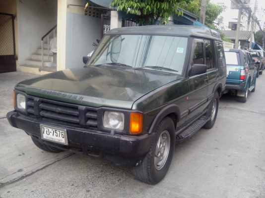 Landrover Discovery 1 เครื่องเดิม 3.5 V8 เบนซิน ออโต้ สีเขียวนิยม ติดแก๊ส LPG