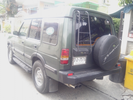 Landrover Discovery 1 เครื่องเดิม 3.5 V8 เบนซิน ออโต้ สีเขียวนิยม ติดแก๊ส LPG