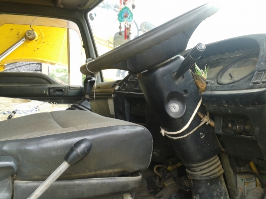 ขายรถสิบล้อเทนเลอร์ขึ้นแบคโฮPC200รถเลียววางหัวเดก้า