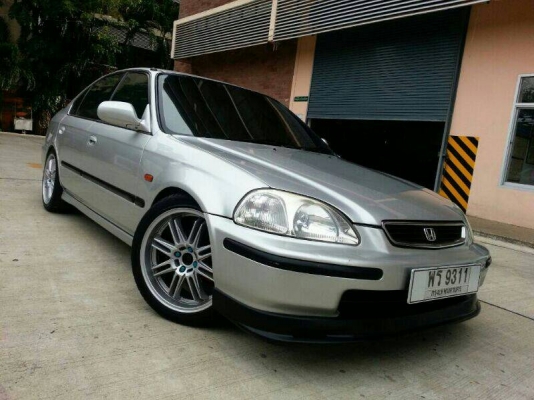 ขายCIVIC EK 97 เครื่องVTEC รถสวย  ล้อ17 ตัวTOP  ABS   AIRBAKS เบาะหนัง