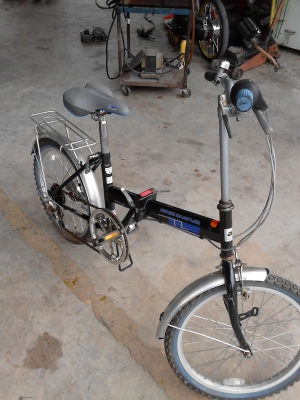 ขายจักรยานญี่ปุุุ่น ขี่ง่าย เปลี่ยนเกียร์ได้ พับเก็บได้ TEL.081-427-3941