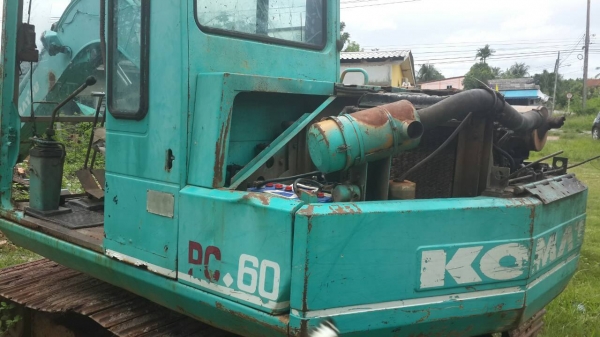 pc 60- 5     เร็วแรง  เครื่องแห้ง  แรงดี  มาลองขับดู