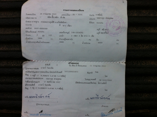 TOYOTA  ไดน้า 6ล้อช่วงยาว 2 ใบปัด ราคาถูกๆๆมาแล้วคับ